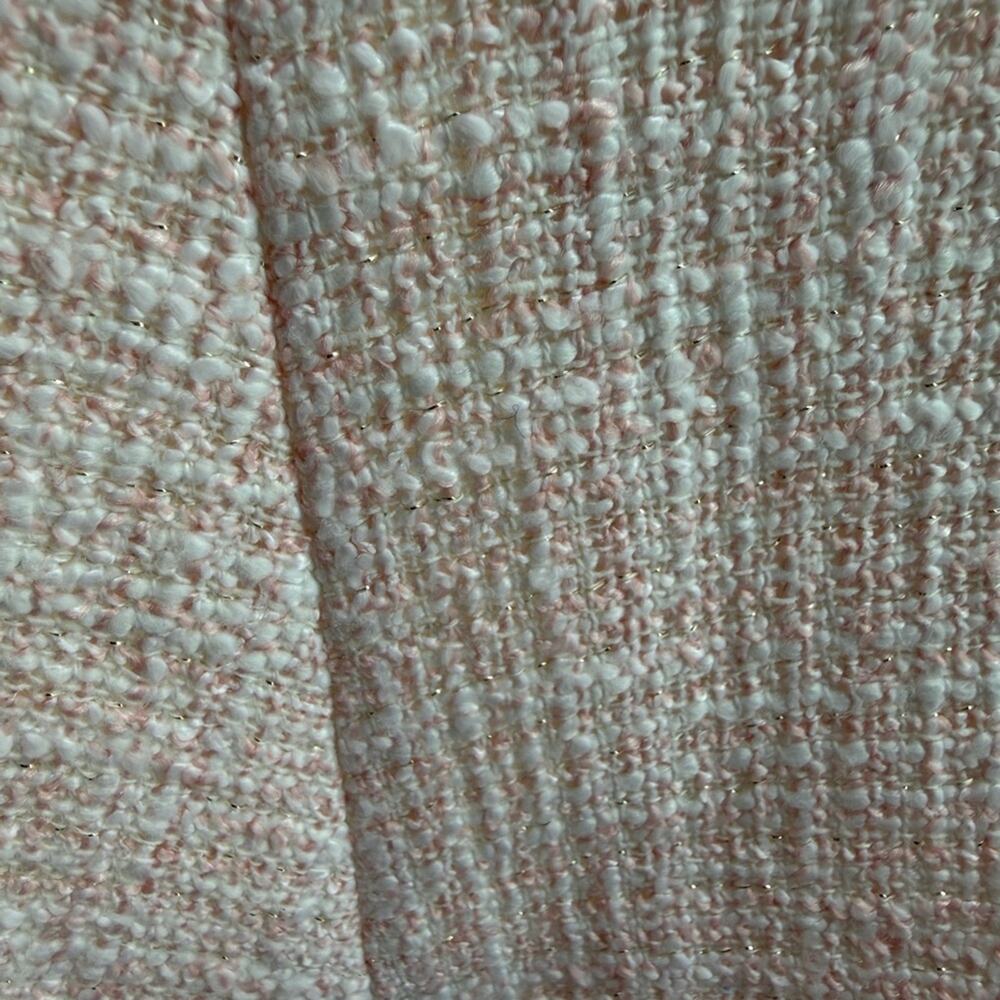 Preston & York Women’s 8 Light Pink, white and gold Tweed feminine Blazer - Picture 12 of 14